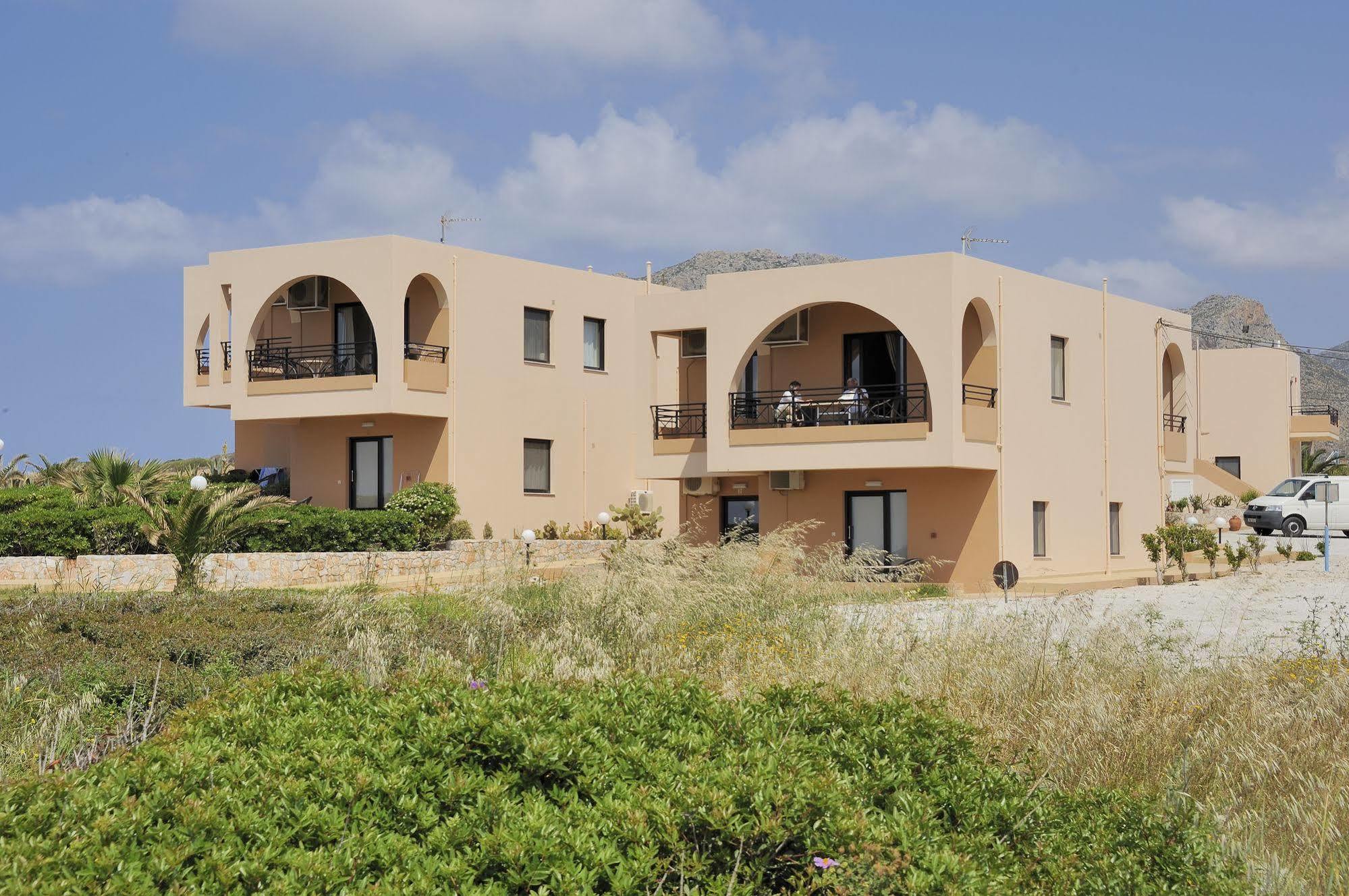 Nanakis Beach Apartments Stavrós Exterior foto